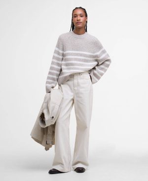 Irene Striped Crew Neck Jumper