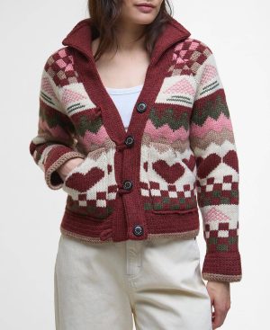 Ruby Fair Isle Cardigan