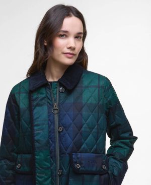 Loudon Tartan Quilted Jacket
