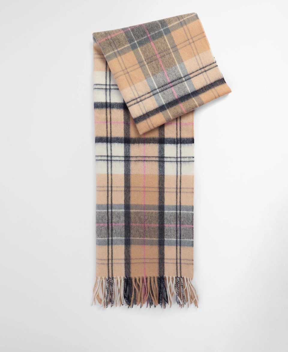 Serena Tartan Lambswool Scarf