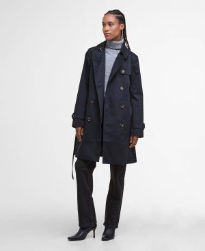 Short Greta Showerproof Trench Coat
