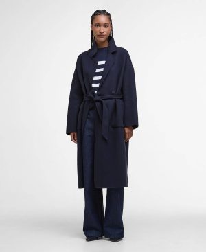 Rachel Wool Wrap Coat