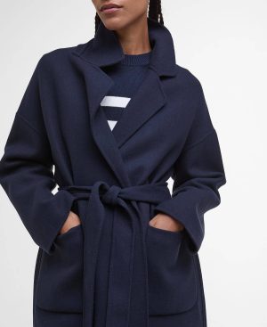 Rachel Wool Wrap Coat