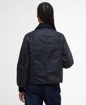 Cropped Beadnell Waxed Jacket
