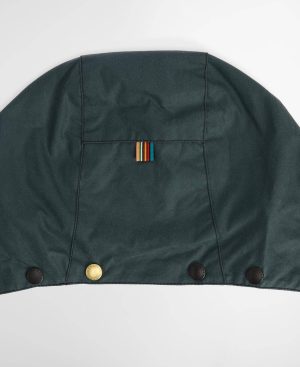 Paul Smith loves Barbour Waxed Hood