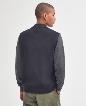 Holden Half Zip Jumper – Olive Marl, XL