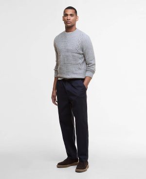Casey Cable-Knit Crew Neck Jumper