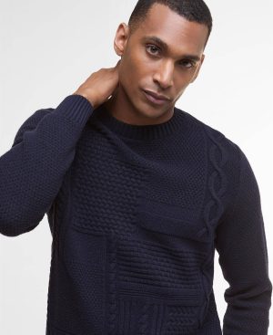 Casey Cable-Knit Crew Neck Jumper
