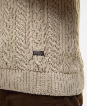 Lowfen Cable-Knit Jumper
