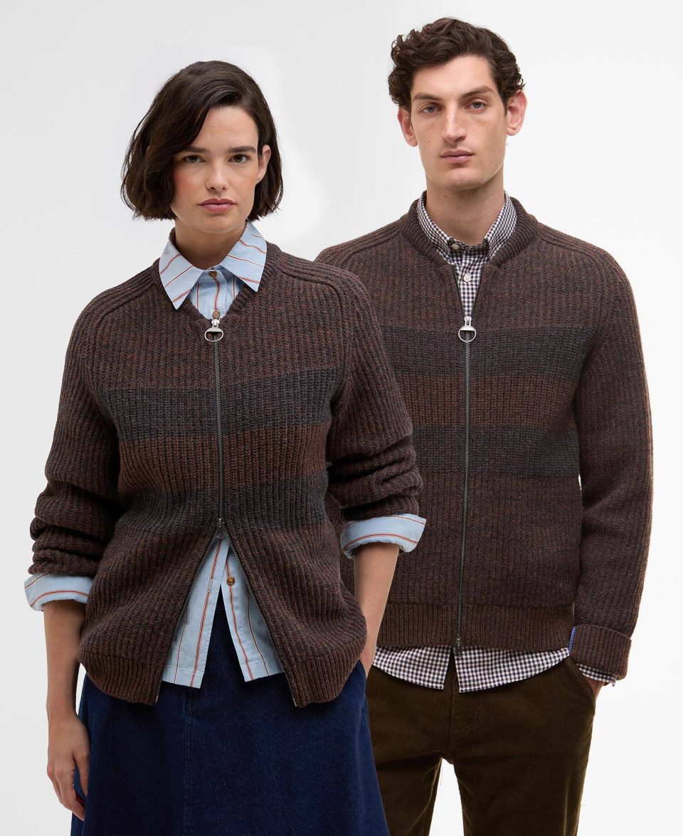 Paul Smith loves Barbour Knitted Bomber Jacket