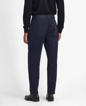 Washed Stretch Regular Trousers