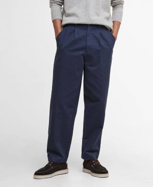 Bayview Relaxed Herringbone Trousers