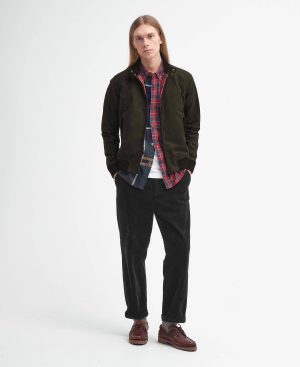 Barbour x Baracuta Porton Waxed Harrington Jacket