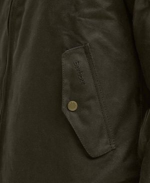 Barbour x Baracuta Porton Waxed Harrington Jacket