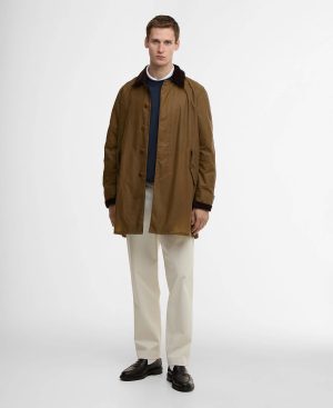 Barbour x Baracuta Tyne Waxed Car Coat