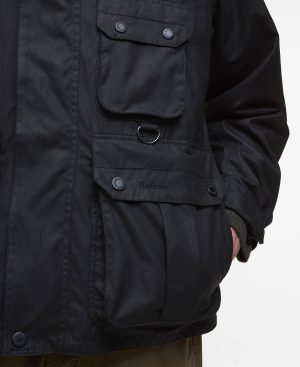 Re-Engineered Utility Bedale Waxed Jacket