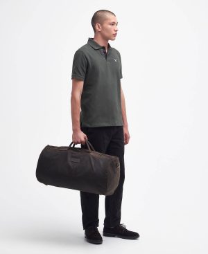 Waxed Holdall