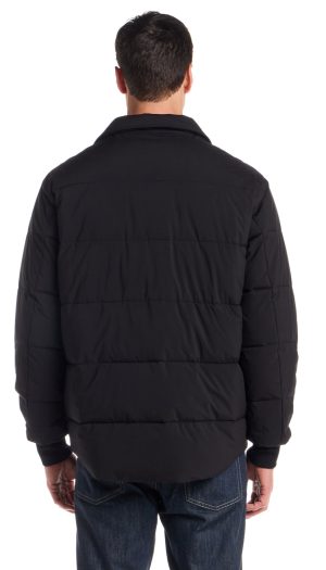 STRETCH FLEX PUFFER SHIRT JACKET