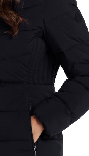 MODERN STRETCH PUFFER COAT