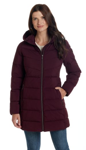 MODERN STRETCH PUFFER COAT