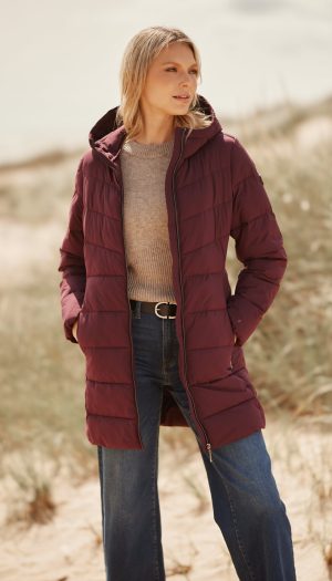 MODERN STRETCH PUFFER COAT