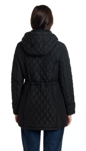 QUILTED WALKER WITH OUTER DRAWCORD