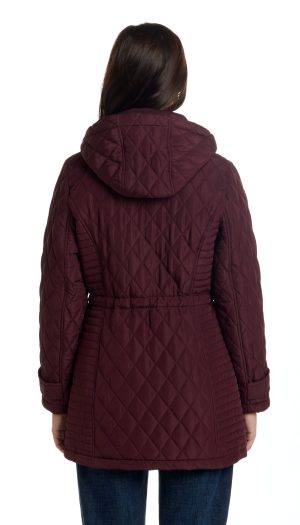 QUILTED WALKER WITH OUTER DRAWCORD