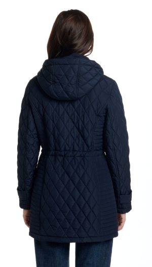 QUILTED WALKER WITH OUTER DRAWCORD