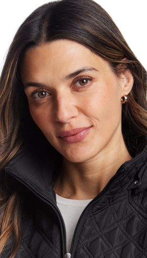 QUILTED WALKER WITH INNER DRAWCORD